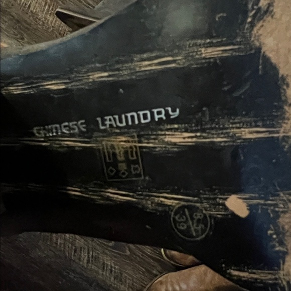 Chinese Laundry Black Suede Boots - Picture 3 of 4